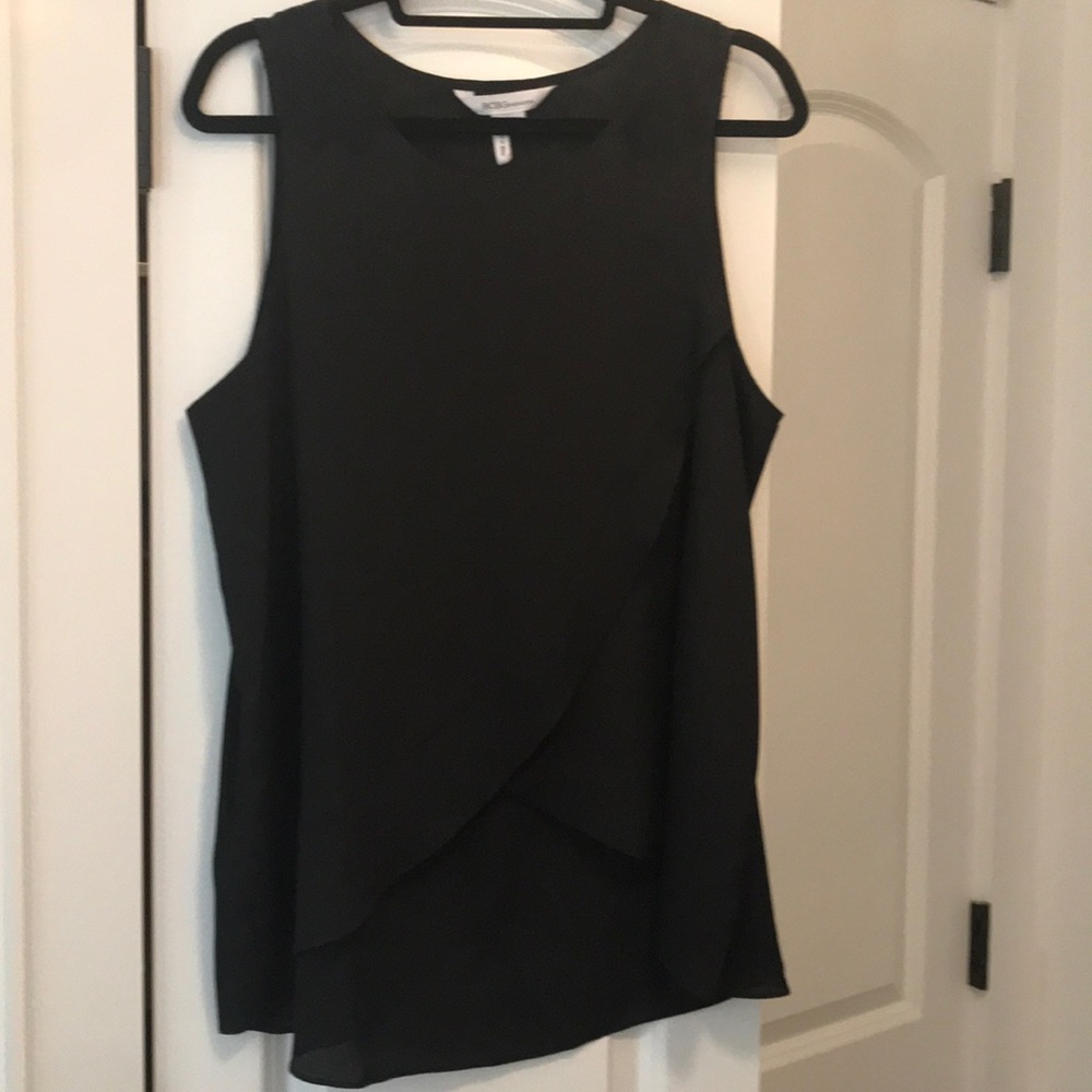 BCBG Lace Appliqué Tank